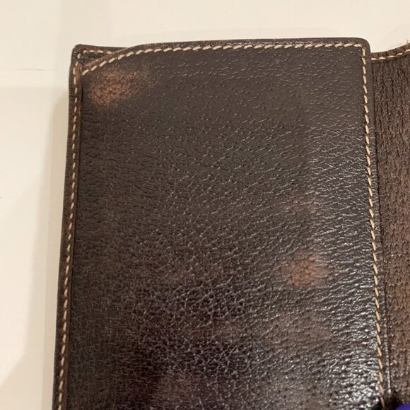 Gucci Brown GG Canvas Wallet Sku#84386 (gently used) - Picture 12 of 13